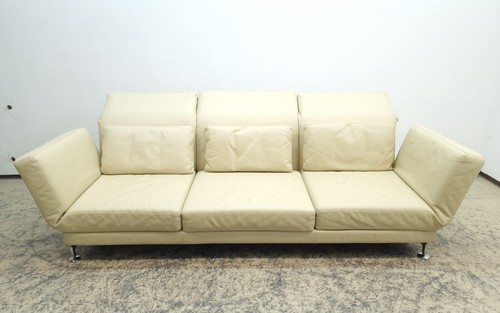 Brühl moule leather sofa - moule,
